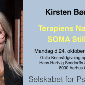 Kirsten Børsting: Terapiens Narrative SOMA Stillads - At sanse Sprog og Sprogliggøre Sansninger